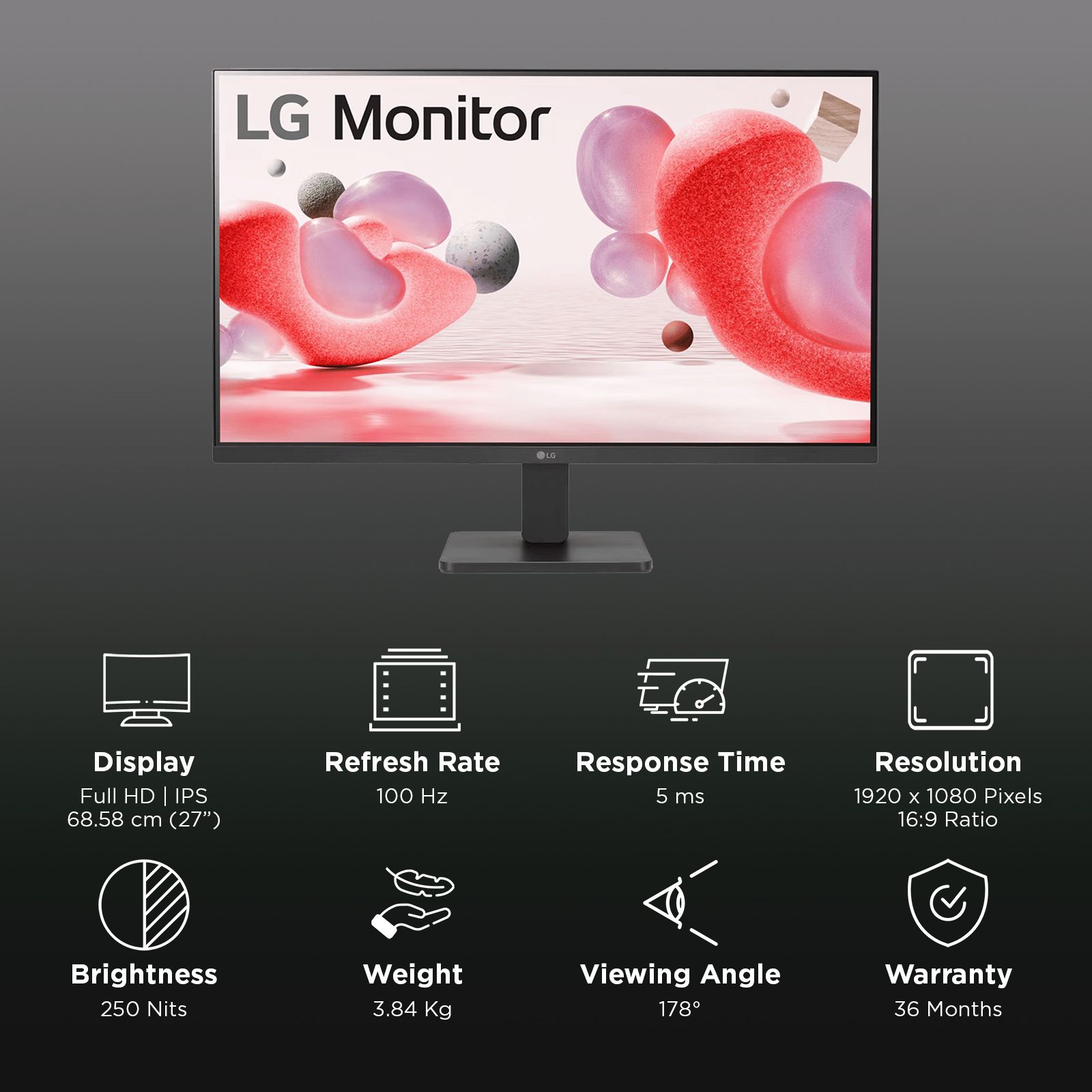 Buy LG 27MR400-B 68.58 cm (27 inch) Full HD IPS Panel Gaming